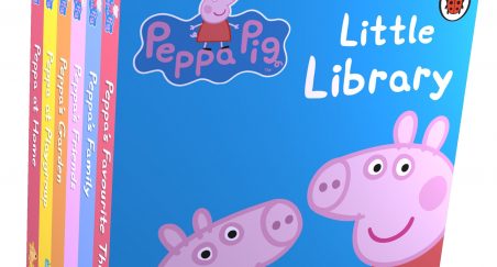 Peppa Pig Little Library With 6 Board Books