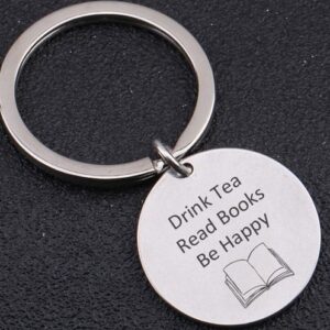 Drink Tea Keychain