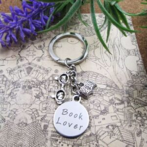 Book Lover Keychain